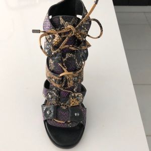 Coach Heels.   Never worn